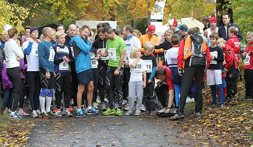 Bygdøymila i høstfarger