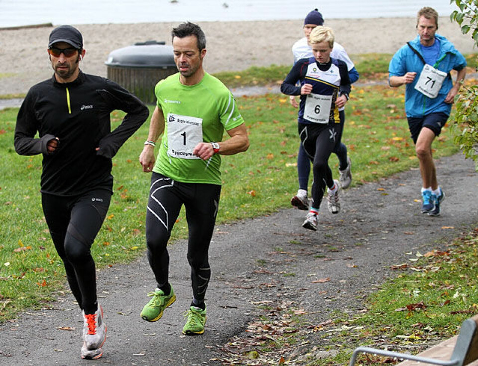 Bygdøymila i høstfarger