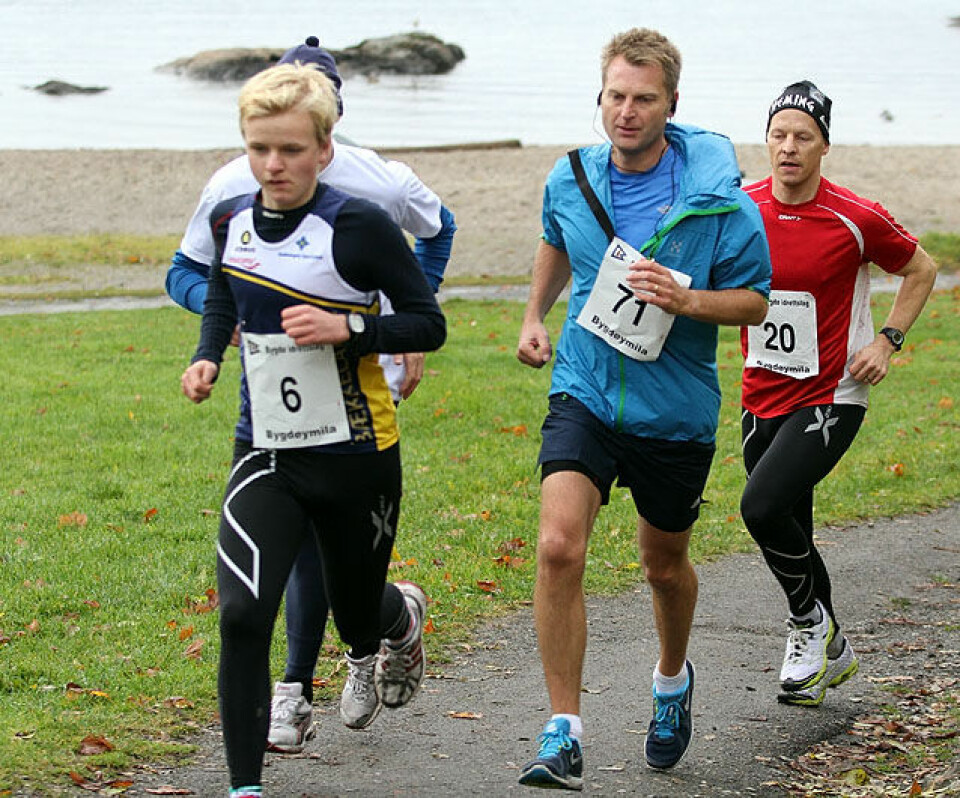 Bygdøymila i høstfarger