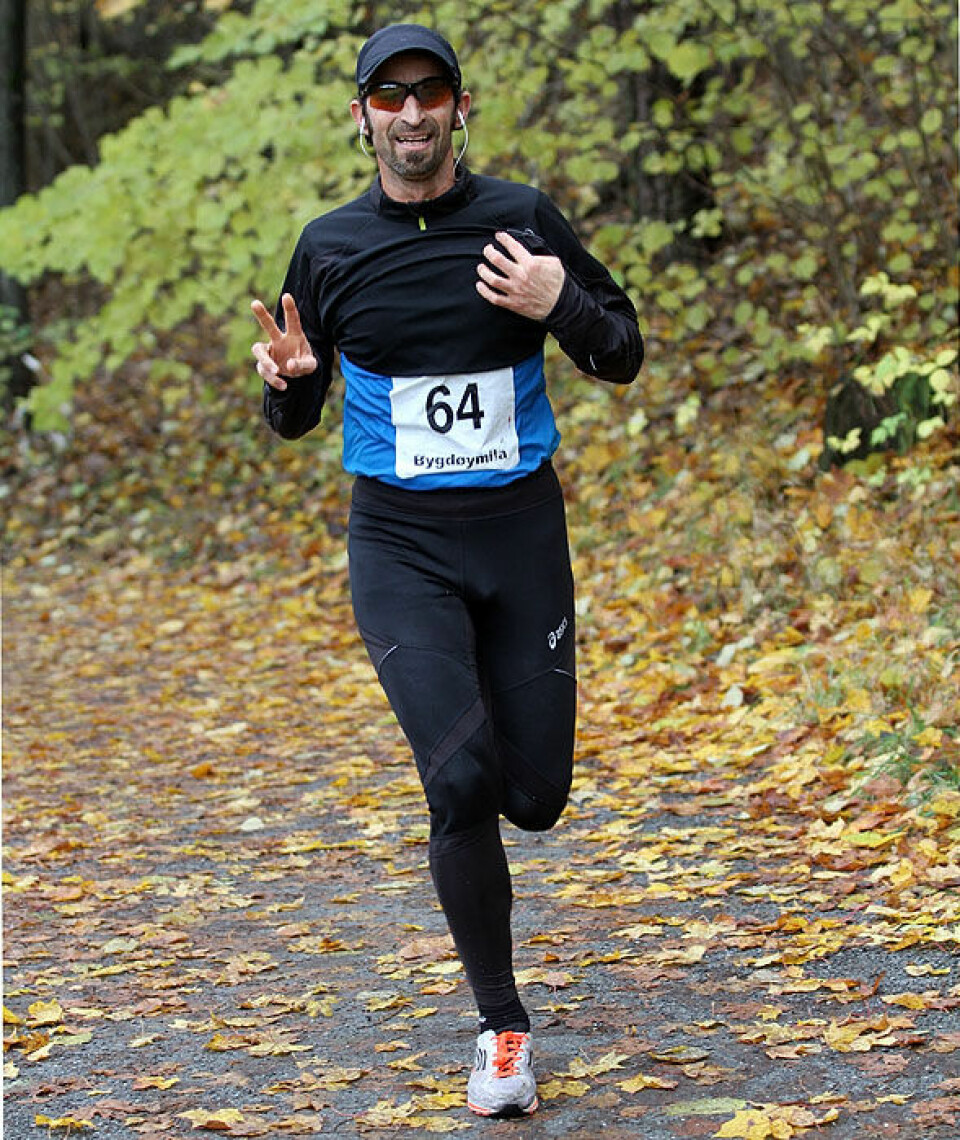 Bygdøymila i høstfarger