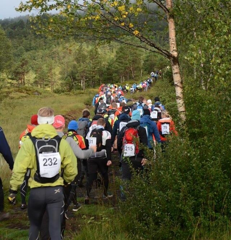 Ole Andre Austevoll og Trine Hysing-Dahl vant Styrkeprøven Rett Vest PÅ_vei_mot_Gullfjellet.jpg