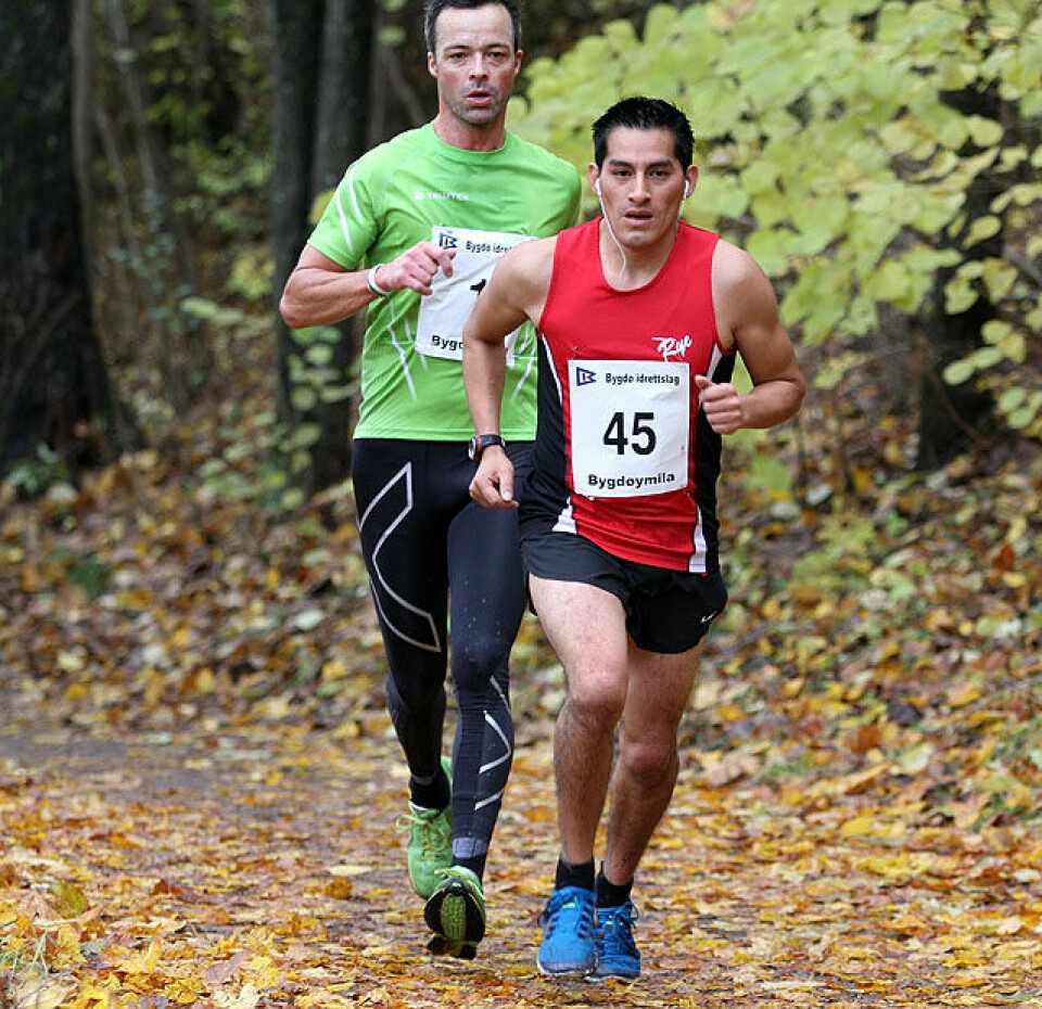 Bygdøymila i høstfarger