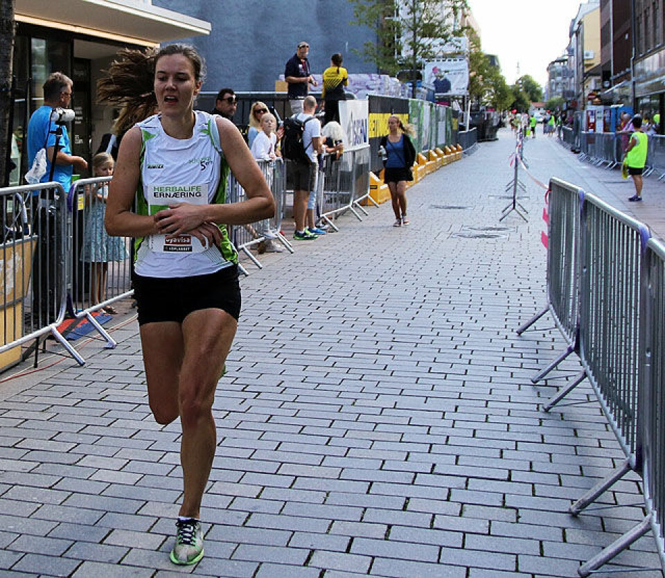 Gode tider og deltakerrekord i sommerlig Drammensmaraton 5km_Ida_Marie_Dahl_IMG_0377.jpg