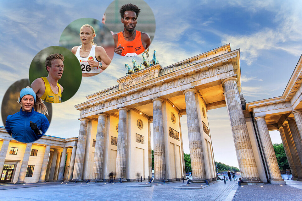 Det var mange norske løpere med i Berlin Halvmaraton. De beste av dem var Kathrine Kvernmo, Mathias Flak, Ine Bakken og Zerei Mezngi. (Fotomontasje: Arne Dag Myking, iStock/Noppasin) Det var mange norske løpere med i Berlin Halvmaraton. De beste av dem var Kathrine Kvernmo, Mathias Flak, Ine Bakken og Zerei Mezngi. (Fotomontasje: Arne Dag Myking, iStock/Noppasin)