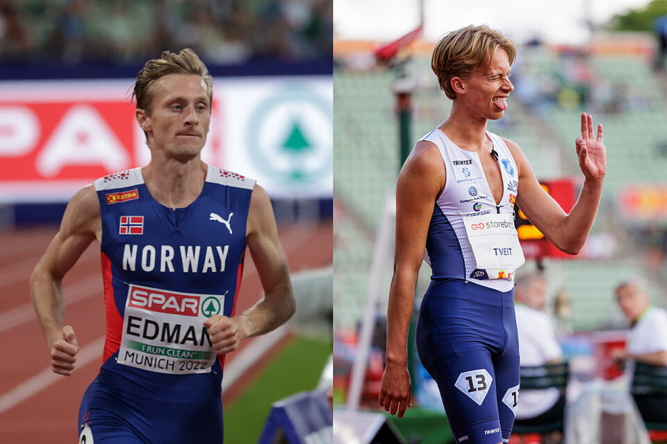 Både Ferdinand Kvan Edman og Sigurd Tveit forbedret sine personlige bestetider på 1500 meter i helgen. (Foto: Arne Dag Myking/Sylvain Cavatz) Både Ferdinand Kvan Edman og Sigurd Tveit forbedret sine personlige bestetider på 1500 meter i helgen. (Foto: Arne Dag Myking/Sylvain Cavatz)