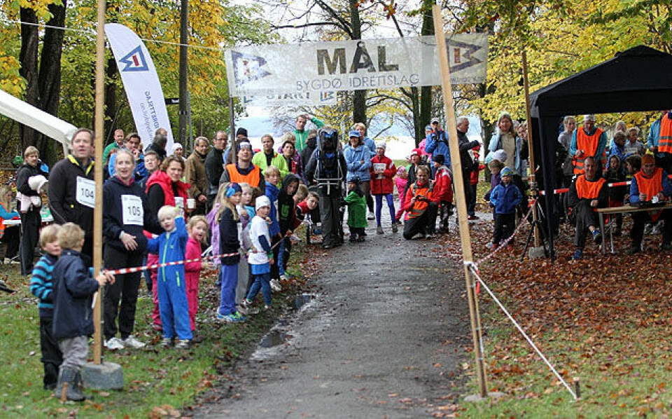 Bygdøymila i høstfarger
