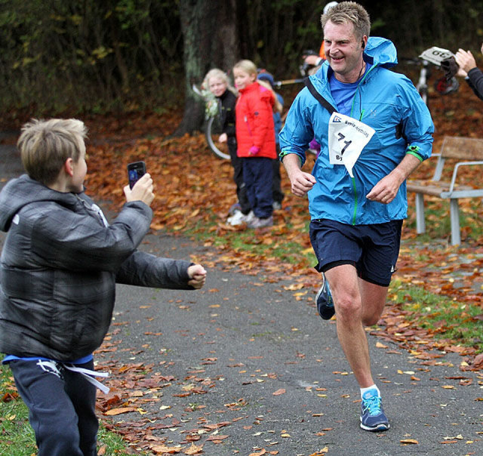 Bygdøymila i høstfarger