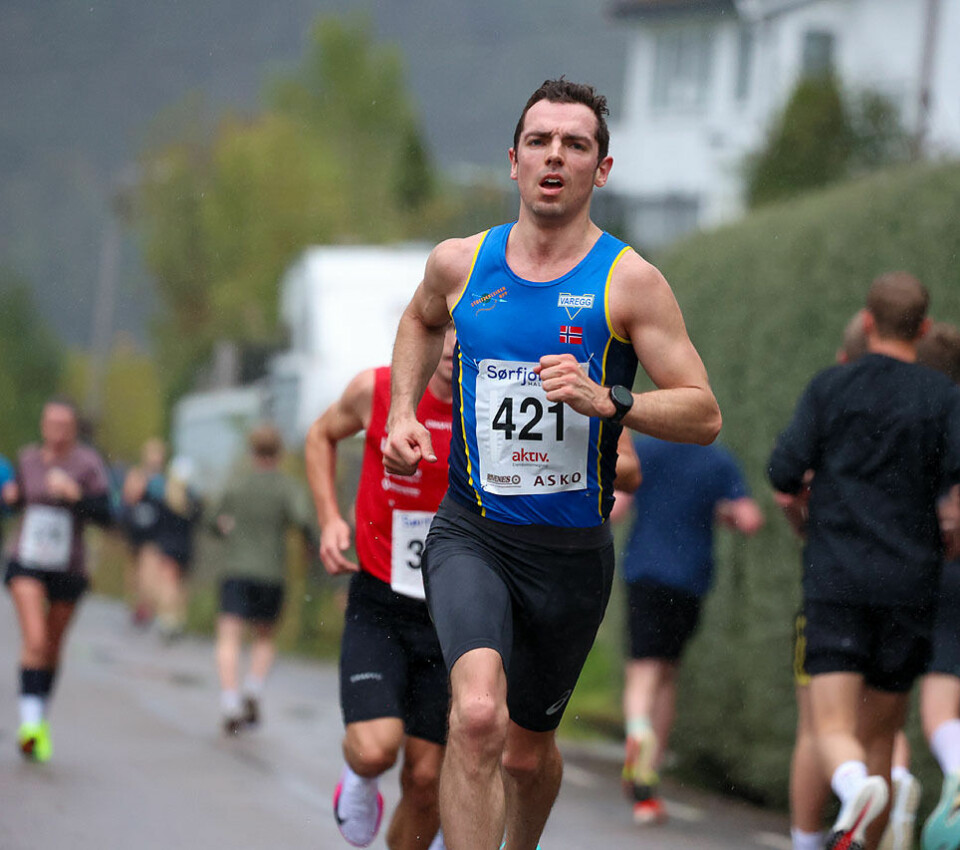 Lina Rivedal og Trygve Feidje Mjelde vant Sørfjorden halvmaraton 1U9A2094.jpg