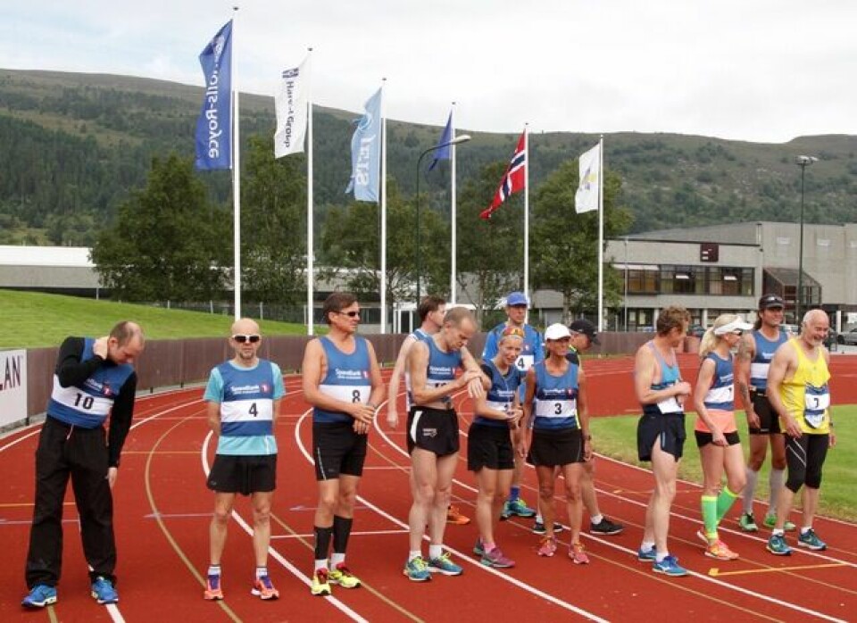 Joachim Tranvåg vant halvmaraton på Hareid Start_heil