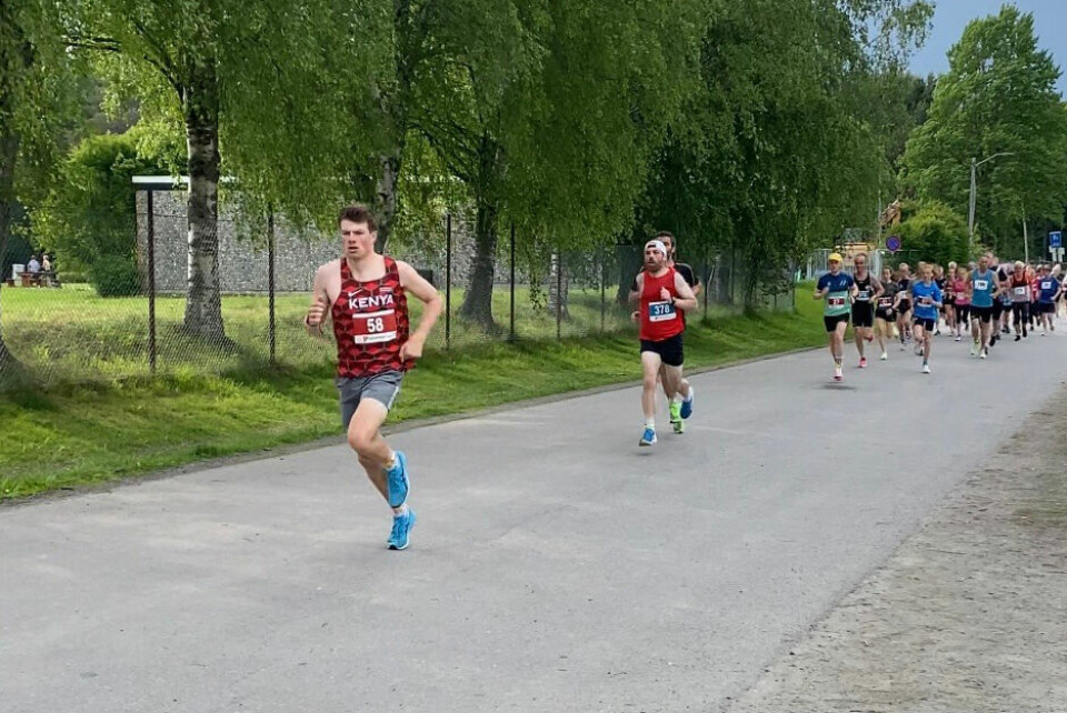 Løpefest i fine omgivelser på Lillestrøm Espen Aakervik, startnummer 58 best tid menn 5km_fix.jpg