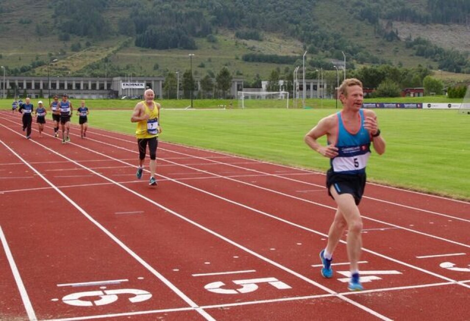 Joachim Tranvåg vant halvmaraton på Hareid Tveit_Raaheim