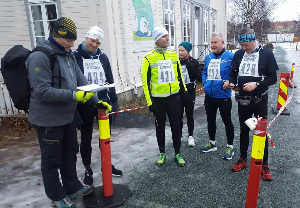Det startes i puljer seeda etter antatt sluttid. (Foto: Bjørn Anthun) Det startes i puljer seeda etter antatt sluttid. (Foto: Bjørn Anthun)