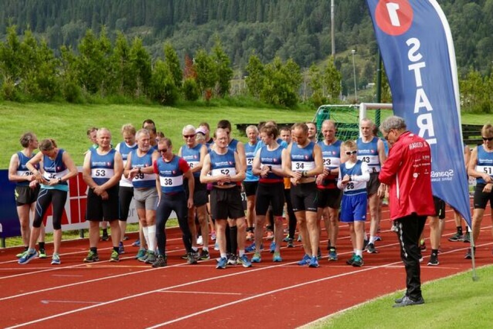 Joachim Tranvåg vant halvmaraton på Hareid Halv_start