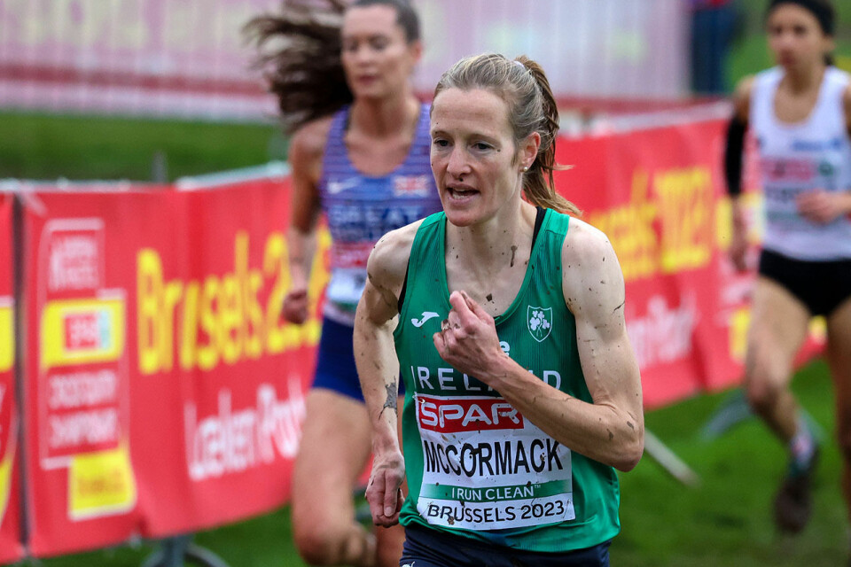 I EM Terrengløp den 10. desember i år løp Fionnuala Mccormack inn til en 4. plass. Det var akkurat en uke etter at hun tok OL-kravet på maraton i Valencia. (Foto: Arne Dag Myking) Fionnuala McCormack