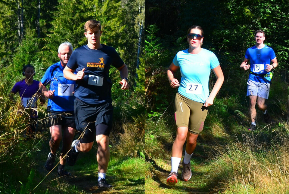 Totalt 93 deltok i Kick-løpet lørdag. Startnr. 9 er Martin Hannevold, mens startnr. 27 er Sara Kittelsen. Sistnevnte vant for øvrig kvinneklassen på 7,5 km. (Alle foto: arrangøren) Totalt 93 deltok i Kick-løpet lørdag. Startnr. 9 er Martin Hannevold, mens startnr. 27 er Sara Kittelsen. Sistnevnte vant for øvrig kvinneklassen på 7,5 km. (Alle foto: arrangøren)