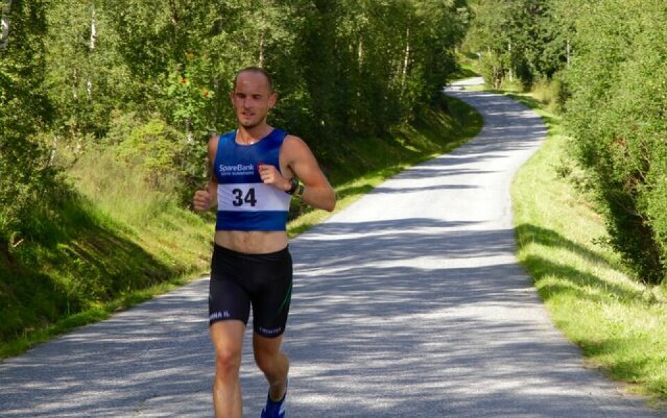 Joachim Tranvåg vant halvmaraton på Hareid Olger_Pedersen