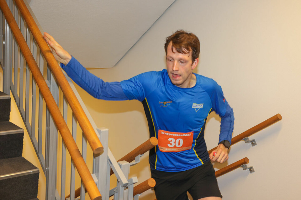 Trappecupen startet med løping opp 13 etasjer på hotell Ørnen 1U9A3765.jpg