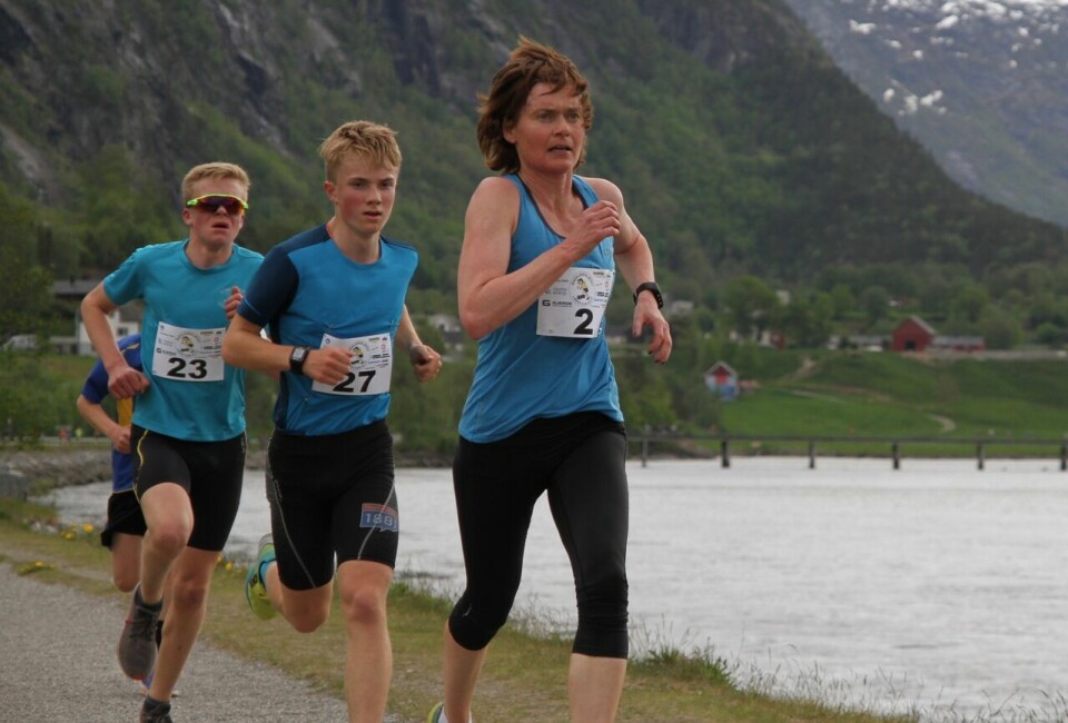 Kilian Jornet Burgada tok en klar seier i Åndalsnesløpet Brynhild_Synstnes_mot_maal