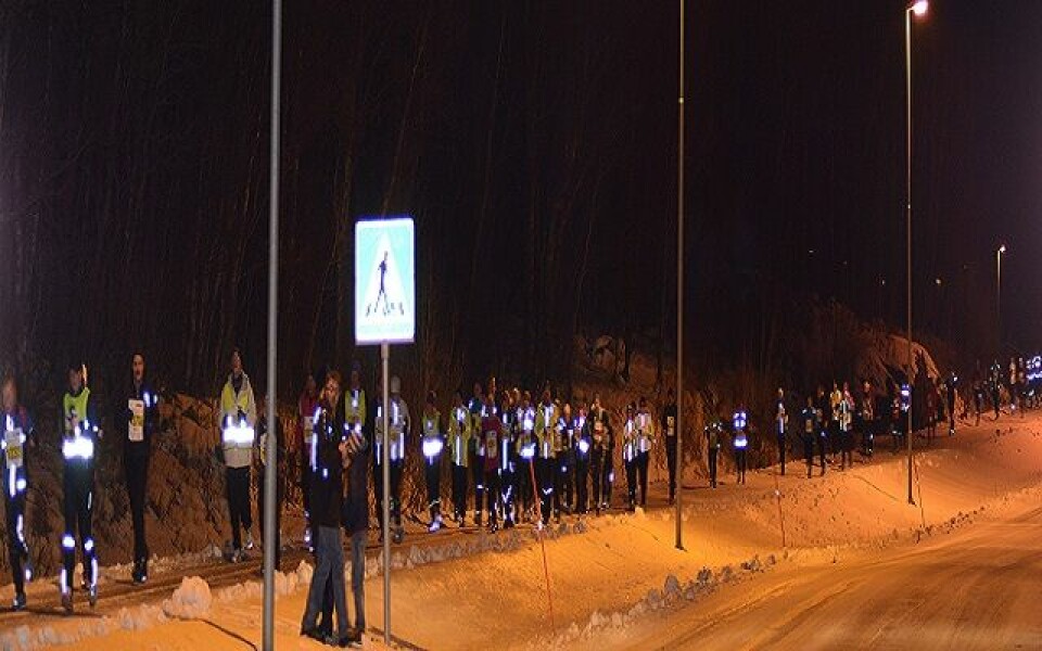 Mørketidsløpet i Tromsø 5. januar