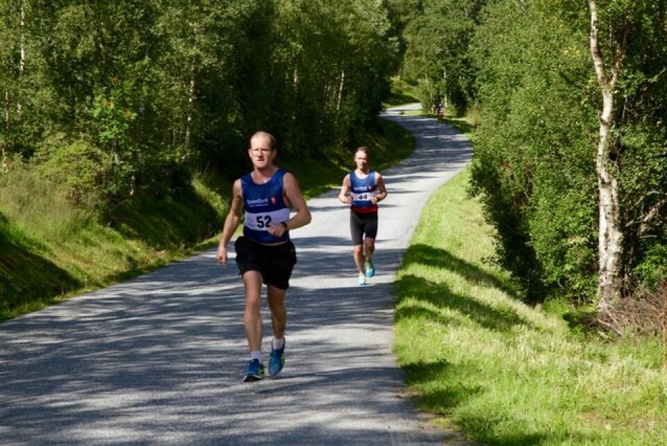 Joachim Tranvåg vant halvmaraton på Hareid Uran_Hafsaas