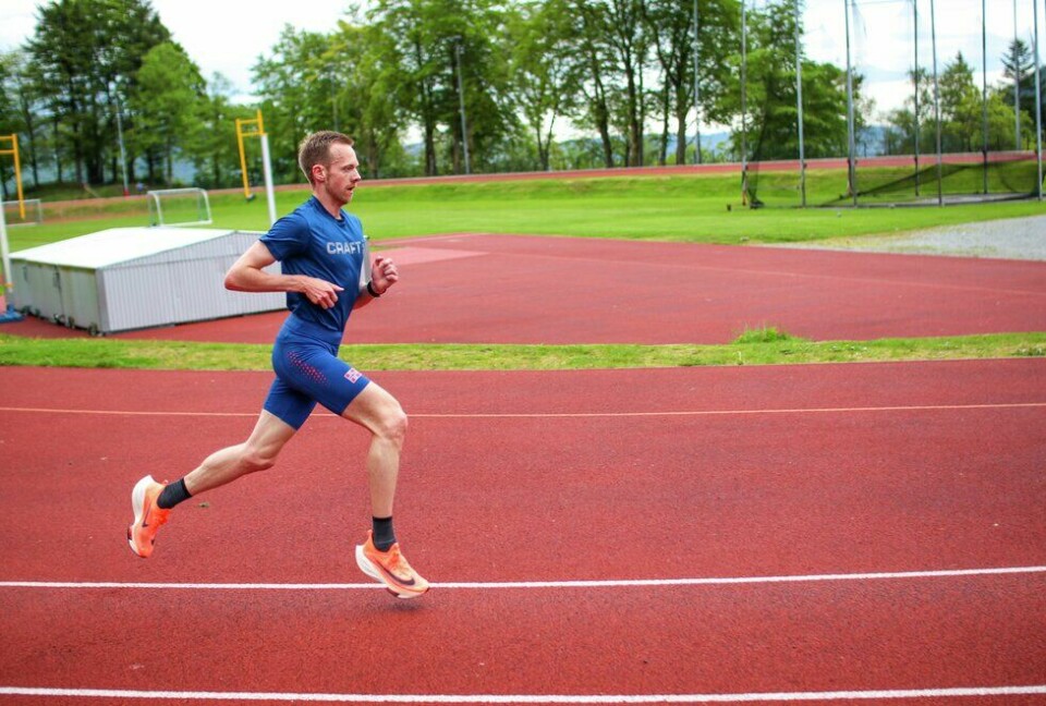 Bjørnar Sandnes Lillefosse sikter mot Europatoppen Bjørnar Sandnes Lillefosse på Skansemyren