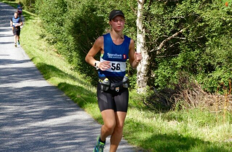 Joachim Tranvåg vant halvmaraton på Hareid Laura_Sendriute