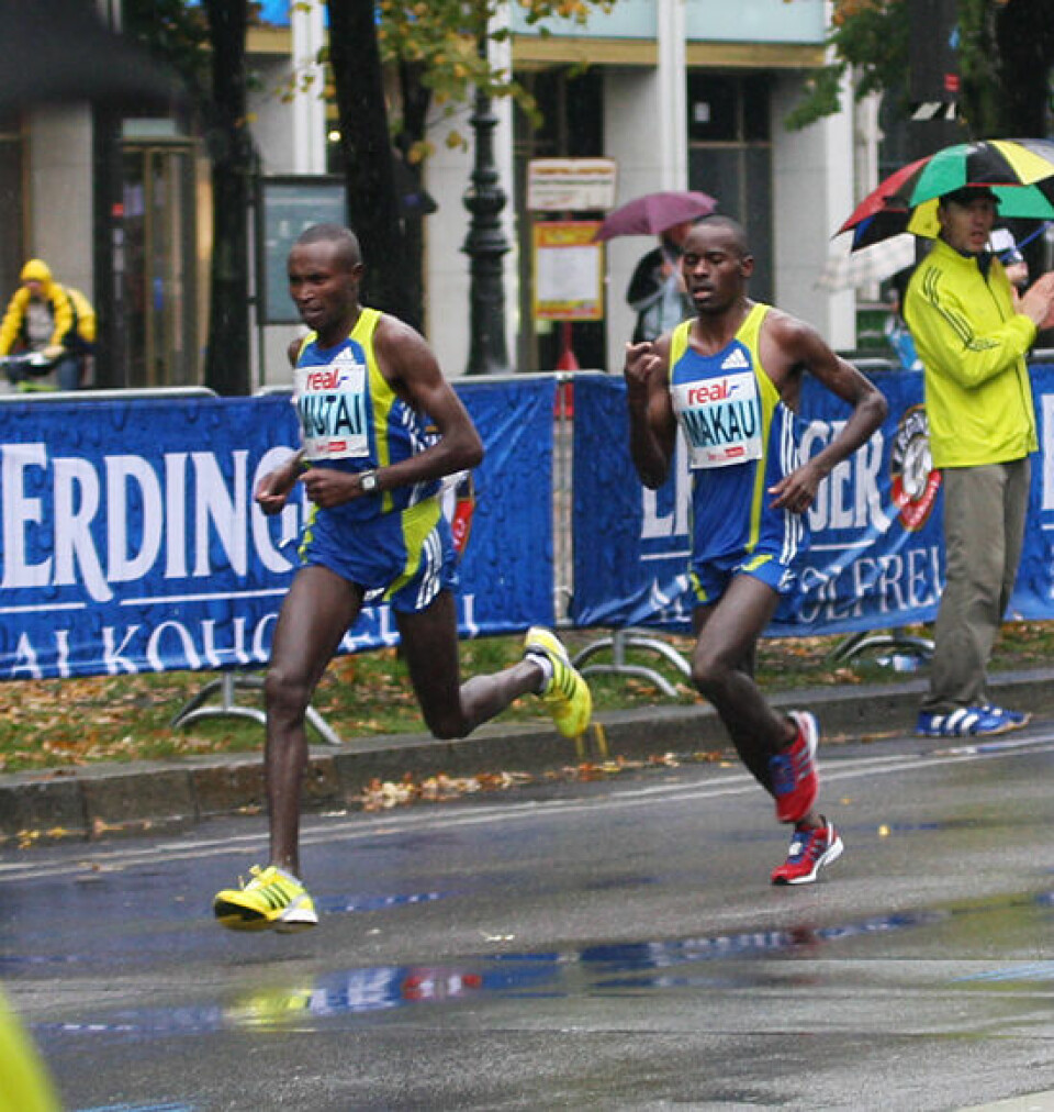 Flere bilder fra Berlin marathon