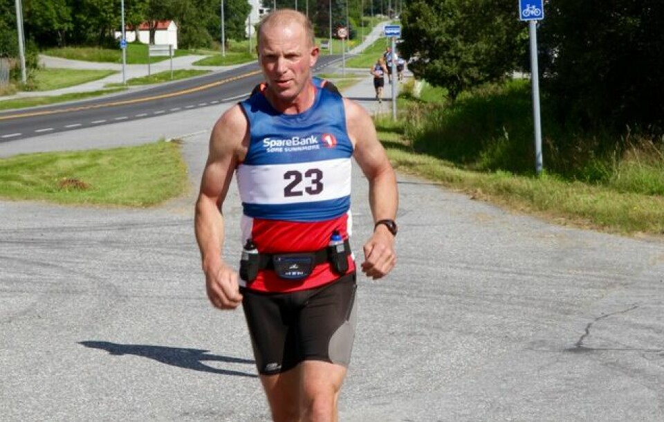 Joachim Tranvåg vant halvmaraton på Hareid Aksel_Andreassen