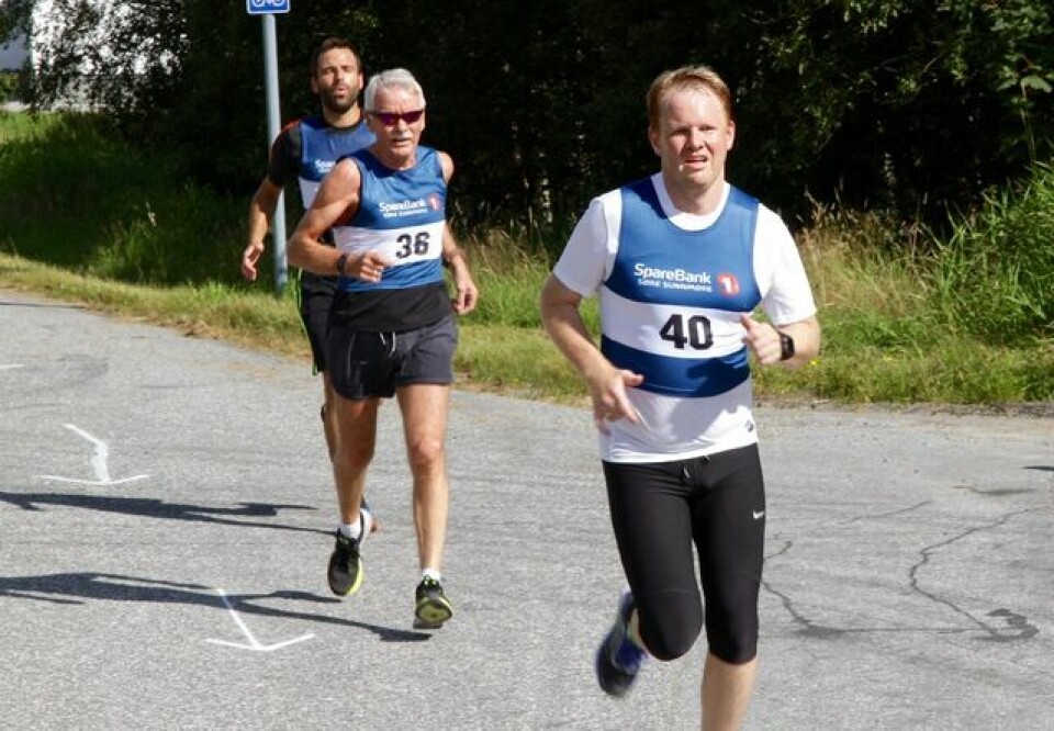 Joachim Tranvåg vant halvmaraton på Hareid Thomas_Dalsoeren