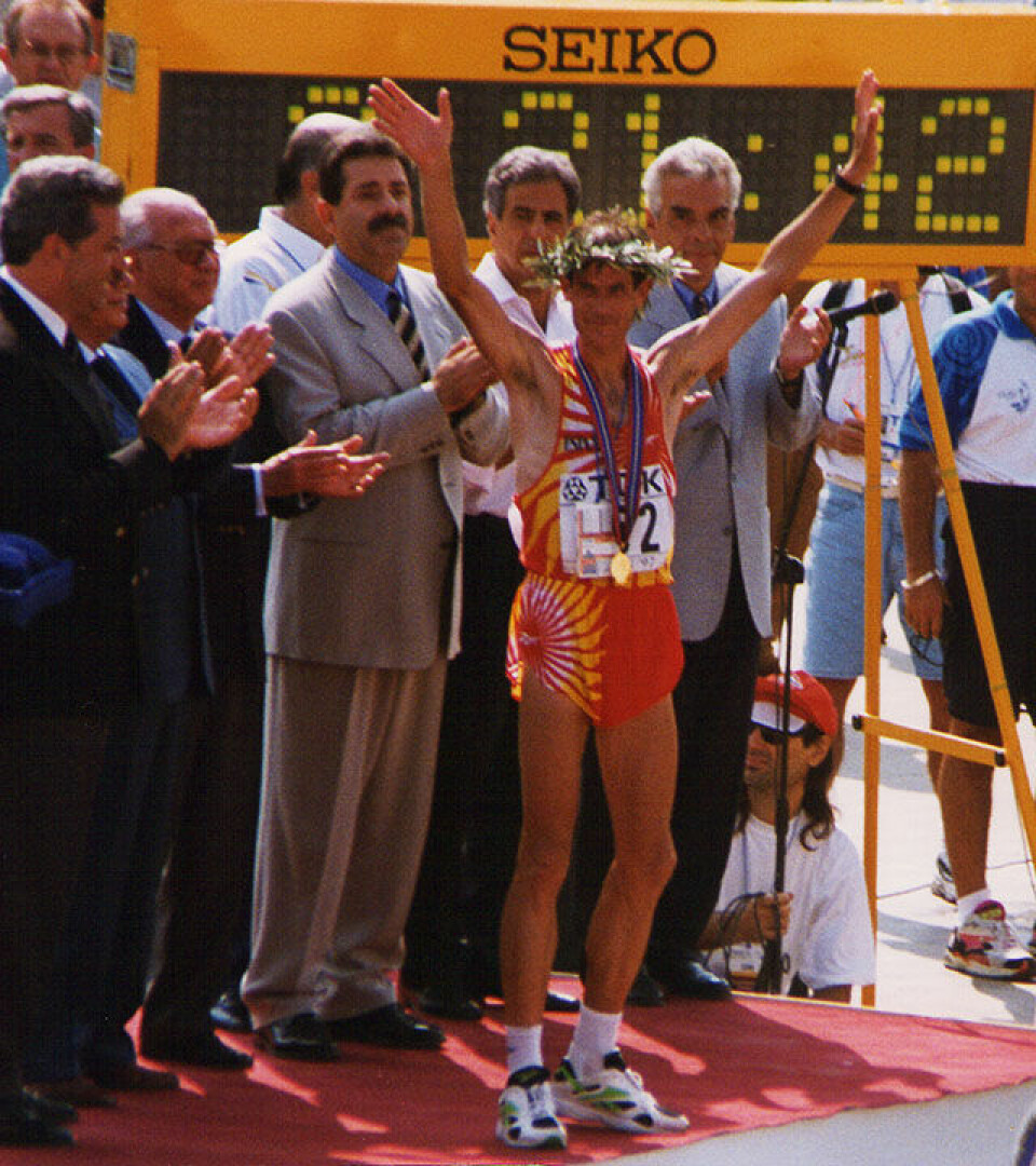 VM i friidrett - et tilbakeblikk 20 år i tid maraton-abel-anton.jpg