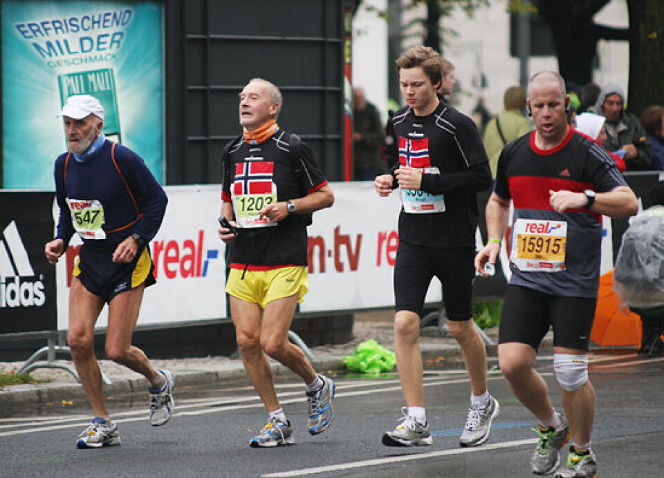 Flere bilder fra Berlin marathon