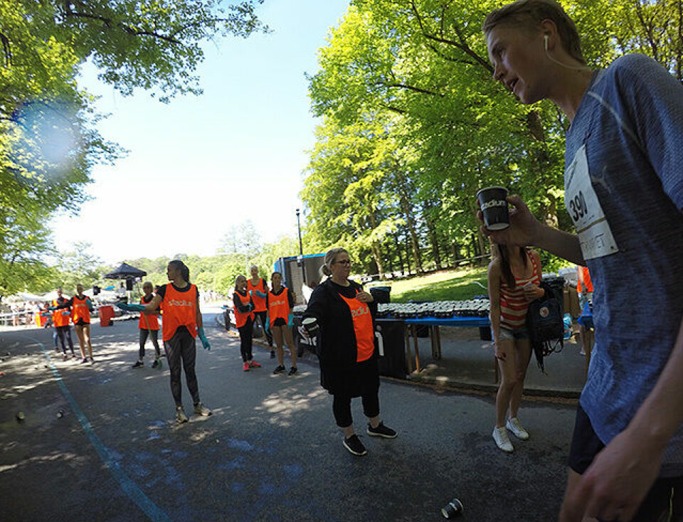 Trippel norsk i 15-årsklassen i CityVarvet i Göteborg cityvarvet-underveis-G0280790.jpg