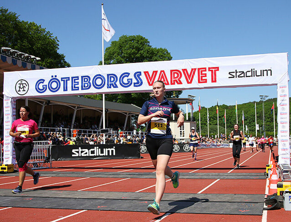 Trippel norsk i 15-årsklassen i CityVarvet i Göteborg cityvarvet-maalgang-runar-4S7A0175.jpg