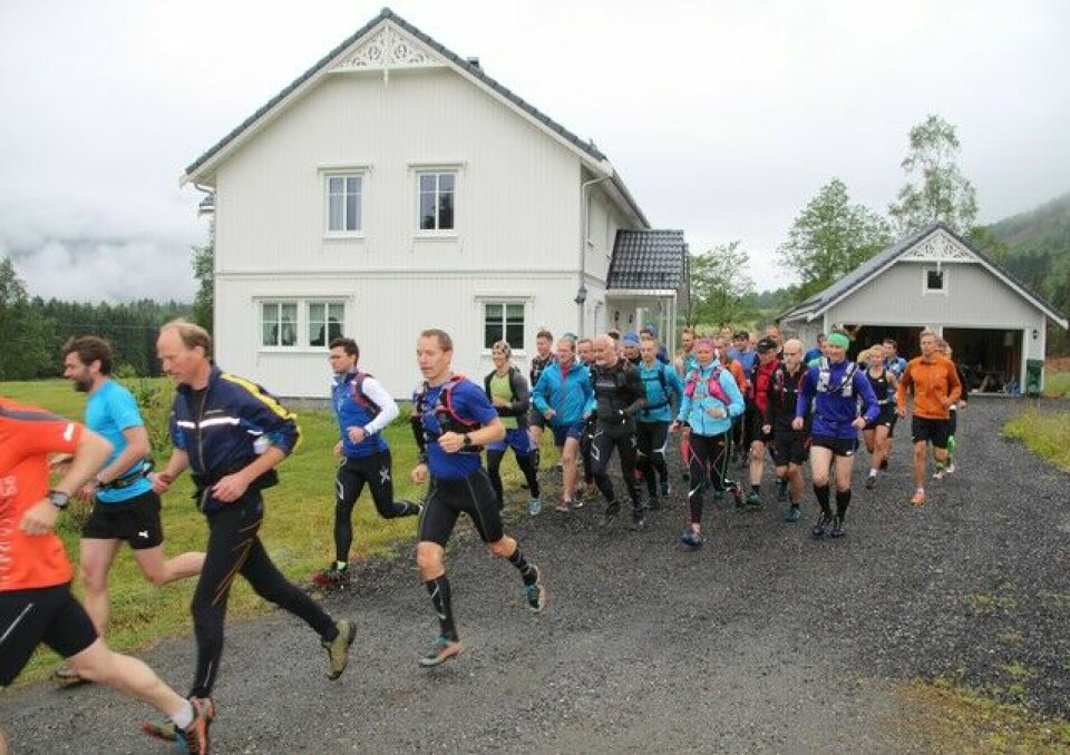 Starten har gått. Foto: Magne J. Krumsvik. Start gått. Foto: Magne J. Krumsvik.