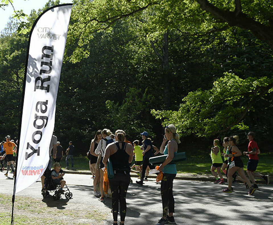 Trippel norsk i 15-årsklassen i CityVarvet i Göteborg yogarun_50D3558.jpg