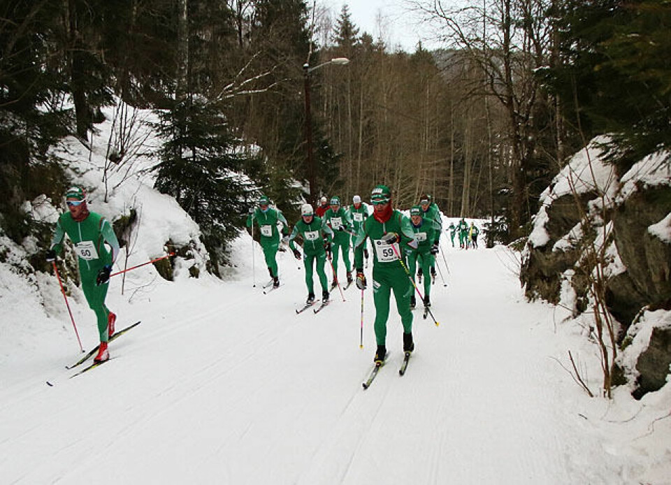 Østmarksrunden åpnet turrennsesongen i Oslo 15km_start_opp_bakken_IMG_2447.jpg