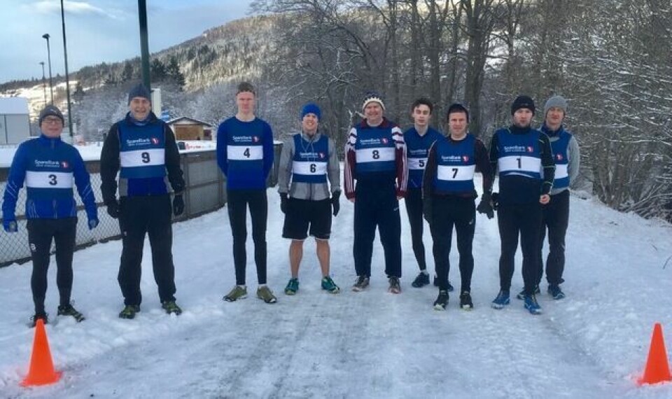 Debutant klinka til med seier i Rotevatnet Rundt Konkurranseloeperne_foer_start