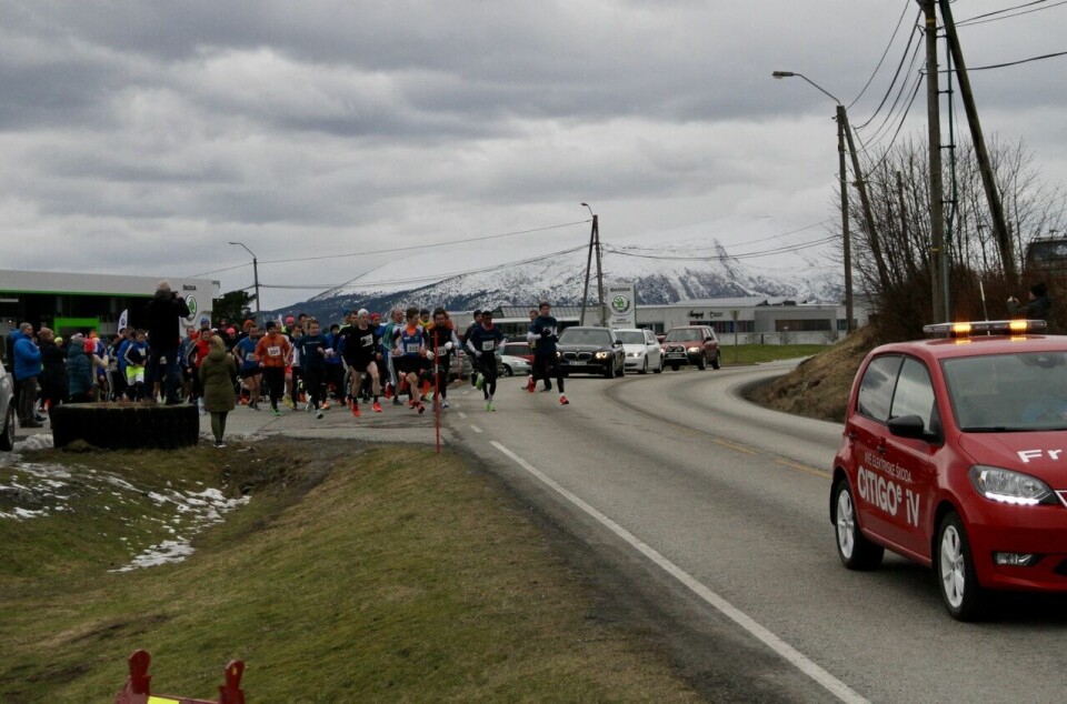 To nye løyperekorder i det siste løpet i Ålesund Vinterkarusell Ledebil