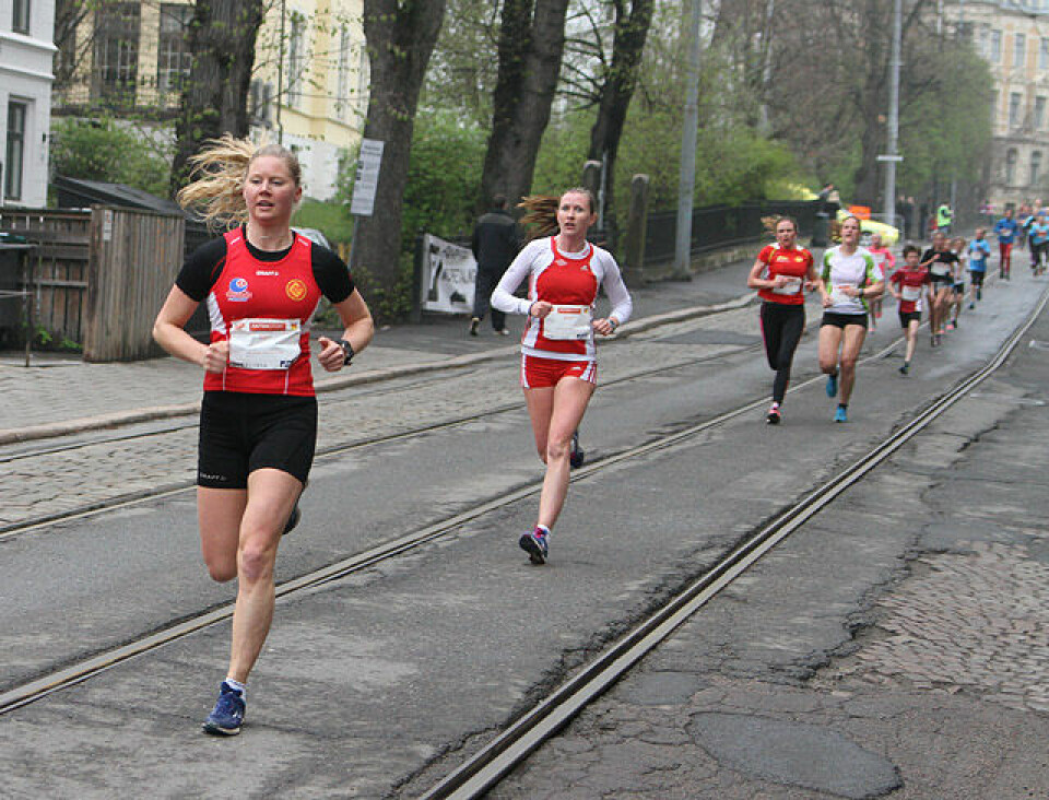 Ørjan Grønnevig og Karoline B. Grøvdal vant kaldt Sentrumsløp 5km_1,3km_Lind_og_Aure_IMG_9272.jpg
