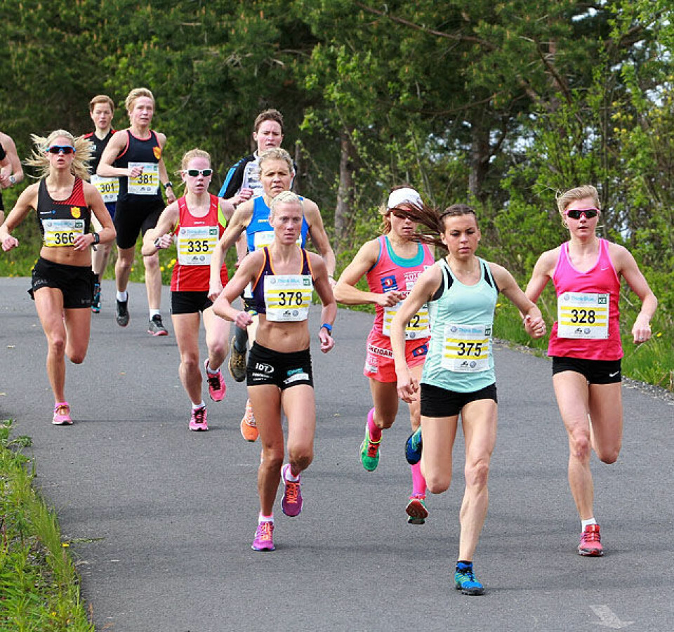 Veronika Blom vant Birkebeinerløpet for fjerde gang på rad Start_elite_damer_etter_300m_A20G2769.jpg