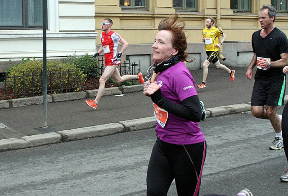 Ørjan Grønnevig og Karoline B. Grøvdal vant kaldt Sentrumsløp 1km_tet_5km_IMG_9205.jpg