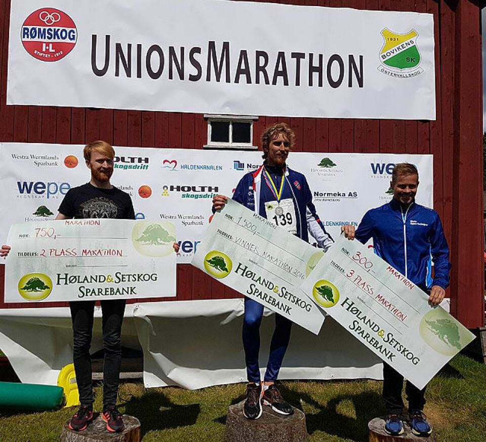 Gode vinnertider i den 12. Unionsmarathon Maraton_seierspall_menn_20160702_135807.jpg
