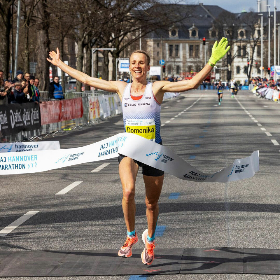 5. og 8. plass til Runa Falch og Pernille Epland i Hannover Marathon Hannover-Domenika-Mayer.jpg