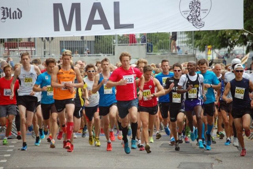 Anders Aukland og Anne J Lind vant 5 km i Kristinaløpet DSC_2817_Start10km.jpg