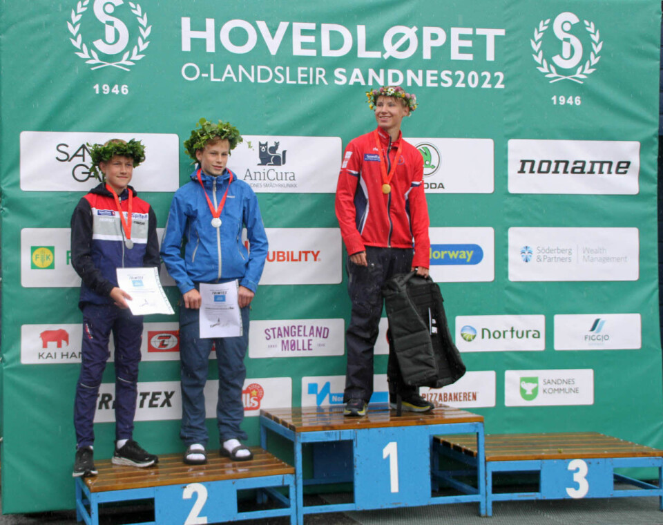 6 sprintvinnere på HL i orientering H15.jpg