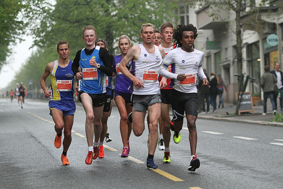 Ørjan Grønnevig og Karoline B. Grøvdal vant kaldt Sentrumsløp 6km_Groevdal_Bygdoey_alle_IMG_8807.jpg