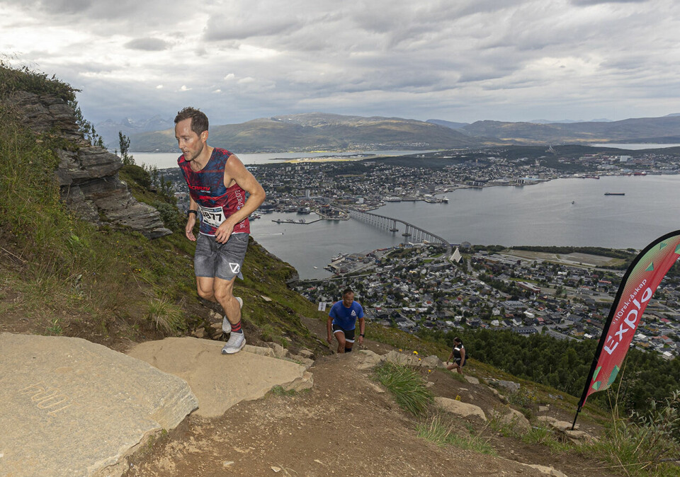 Eirik Dagssønn Haugsnes fortsetter å imponere stort oppover fjellsidene. I forrige uke tok han sin 10. seier i Explo Ekstremløpet. (Foto: Midtnight Sun Marathon v/Zoltan Tot) Eirik Dagssønn Haugsnes fortsetter å imponere stort oppover fjellsidene. I forrige uke tok han sin 10. seier i Explo Ekstremløpet. (Foto: Midtnight Sun Marathon v/Zoltan Tot)