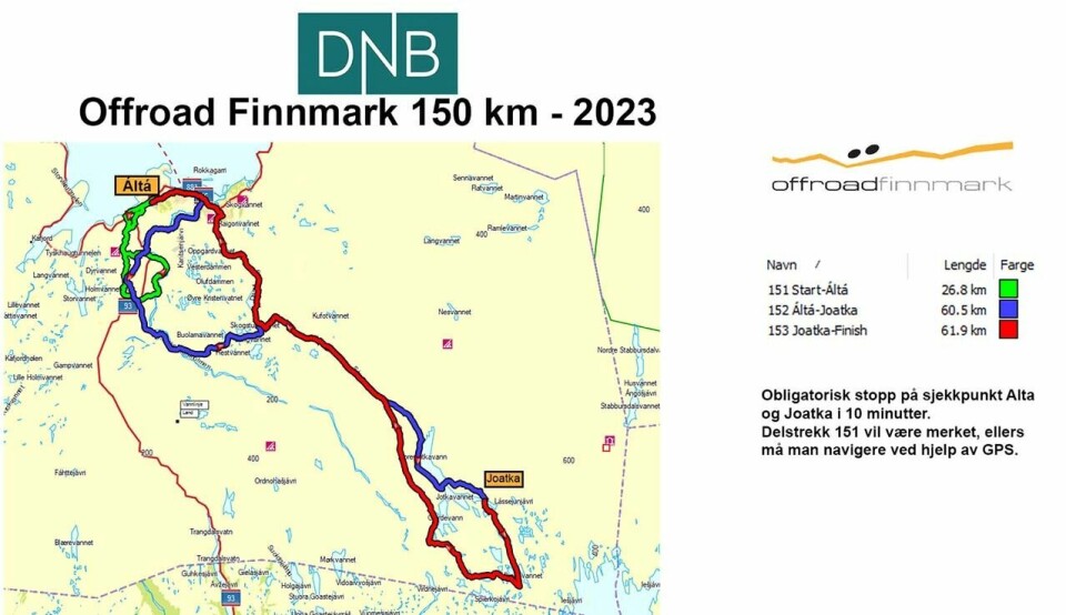 Offroad Finnmark presenterer grovkart for sommerens løyper offroad-finnmark-150km.jpg