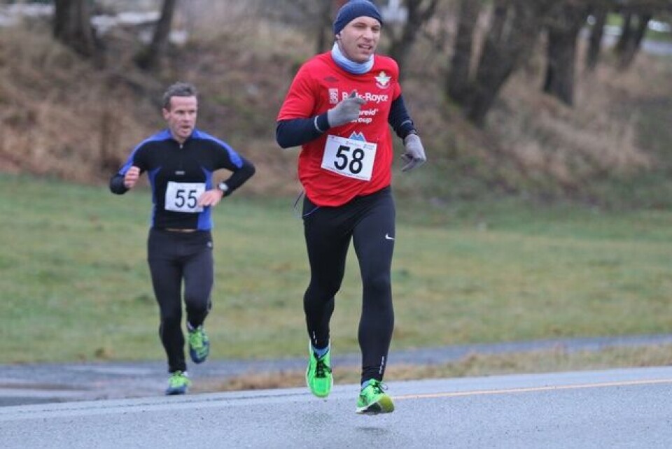 Leif Sægrov og Oda Midtflø raskest rundt Grimstadvatnet 7K9A1231.jpg