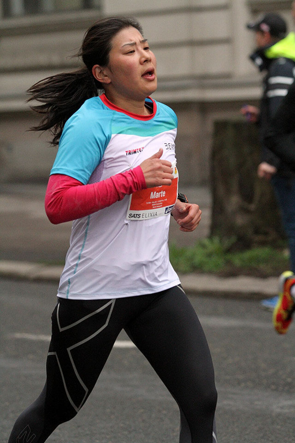 Ørjan Grønnevig og Karoline B. Grøvdal vant kaldt Sentrumsløp 6km_Marte_OEdegaard_den_raskeste_Marte_IMG_9155.jpg